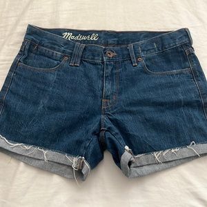 Madewell denim shorts